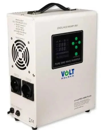 Гібридний ДБЖ/інвертор Volt Polska SINUS PRO E PLUS 12/230V 600/900W — фото 2