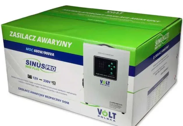 Гібридний ДБЖ/інвертор Volt Polska SINUS PRO E PLUS 12/230V 600/900W — фото 6