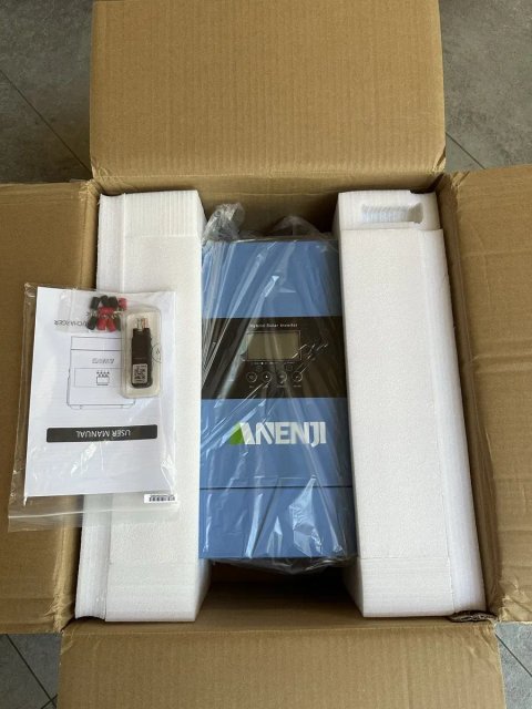 Гібридний інвертор ANENJI 4,2 кВт 24 В