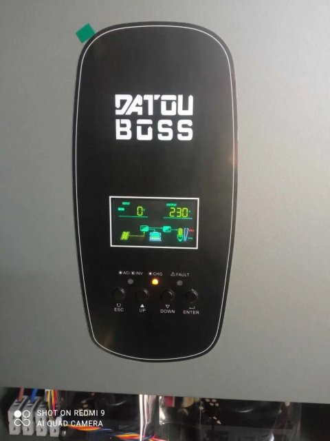 Гібридний інвертор DATOUBOSS DT2430 3кВт 24В (Чистий синус)