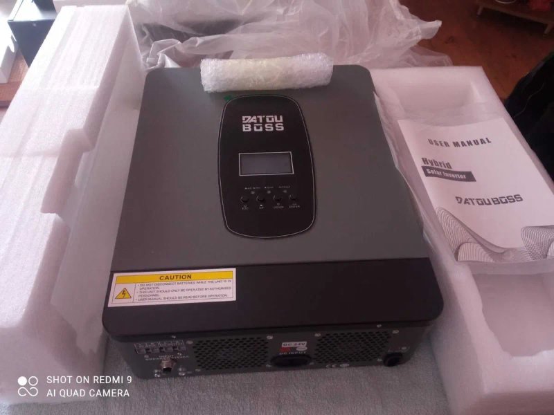 Гібридний інвертор DATOUBOSS DT2430 3кВт 24В (Чистий синус) — фото 2