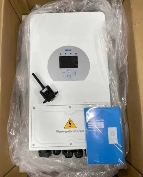 Гібридний інвертор deye 5kw 6kw 10kw 12kw Акумулятор lifepo4