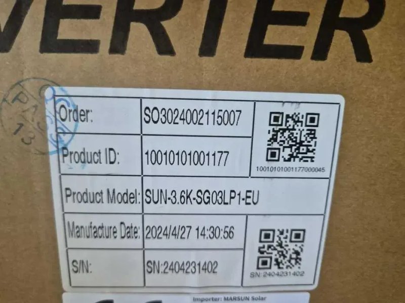 Гібридний інвертор deye 5kw 6kw 10kw 12kw Акумулятор lifepo4 — фото 3