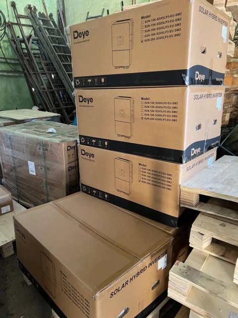Гібрідний Інвертор Deye SUN-15K-SG05LP3-EU —2100$ Дея  Акція!!!інвертор гібрідний 6 8 10 12 16 20 кВт , акумулятори Дея 5кВт 900$