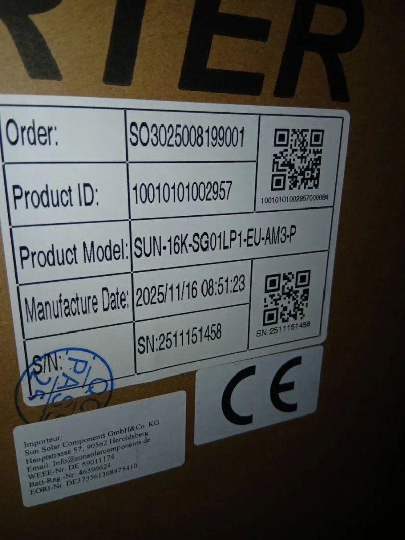 Гібрідний Інвертор Deye SUN-15K-SG05LP3-EU —2100$ Дея  Акція!!!інвертор гібрідний 6 8 10 12 16 20 кВт , акумулятори Дея 5кВт 900$ — фото 3