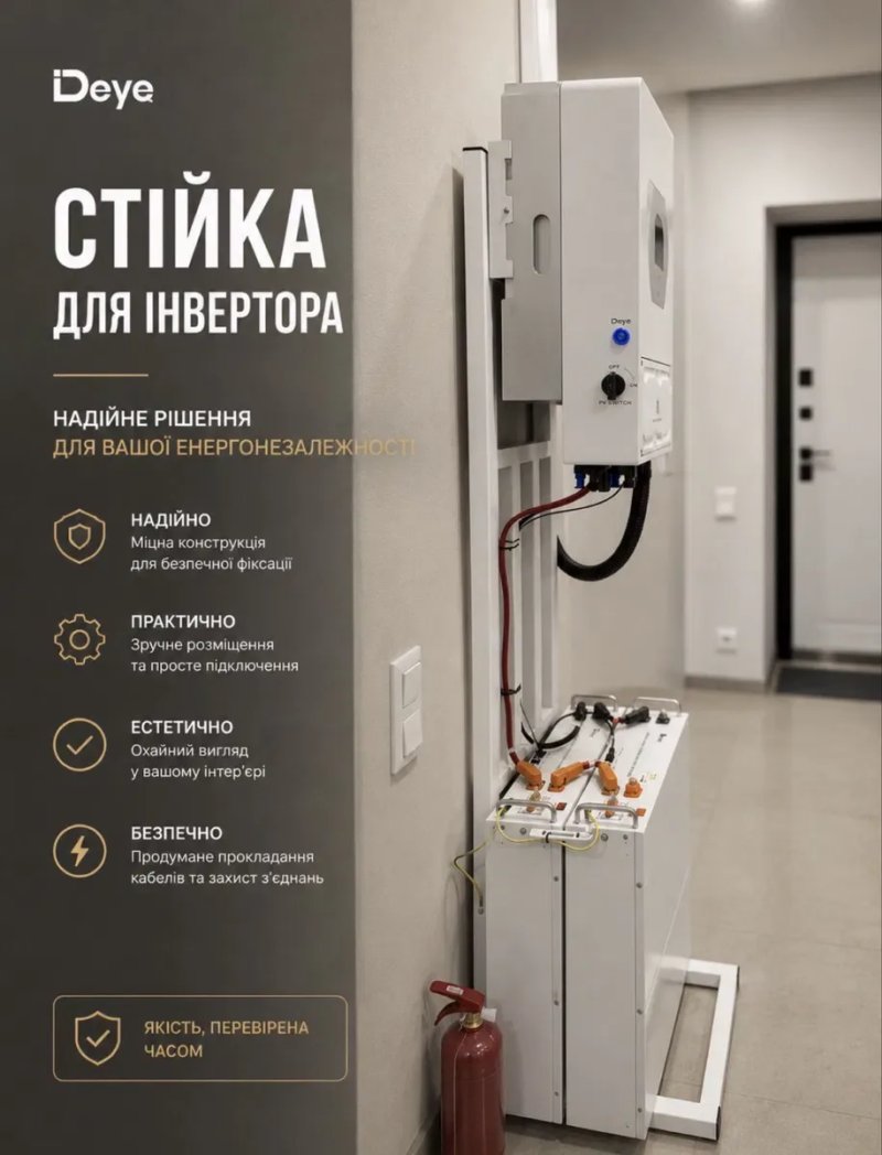 Гібридний інвертор Deye-SUN-6K-SG05LP1-EU-AM2-P WiFi Деє Дея Інвертори Гибридный инвертор Инверторы Резервне живлення Автономна система живлення — фото 4