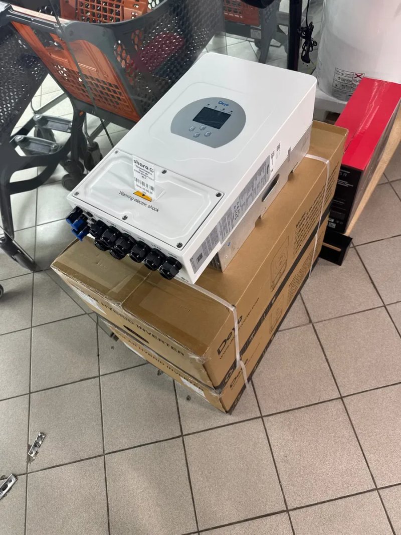Гібридний інвертор Deye-SUN-6K-SG05LP1-EU-AM2-P WiFi Деє Дея Інвертори Гибридный инвертор Инверторы Резервне живлення Автономна система живлення — фото 5