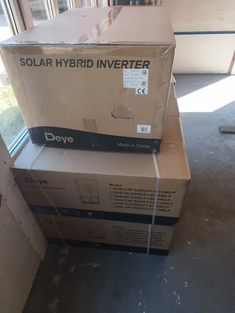 Гібридний інвертор DEYE SUN-6K-SG06LP1-EU-BM2 6kW 48V 2 MPPT 220V тепер замість старої моделі SUN-6K-SG05LP1-EUAM2-P — фото 2