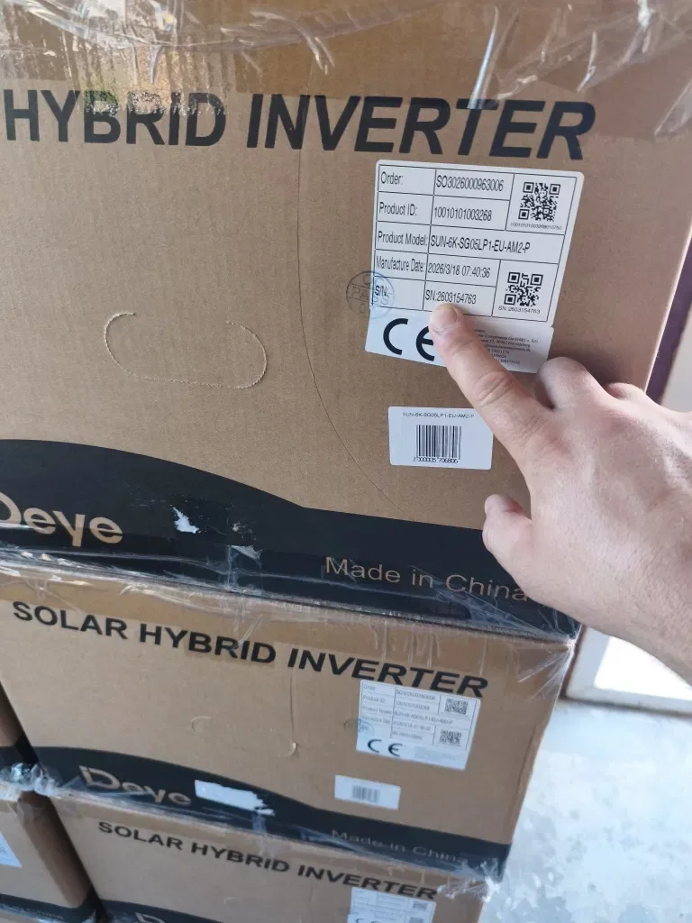 Гібридний інвертор DEYE SUN-6K-SG06LP1-EU-BM2 6kW 48V 2 MPPT 220V тепер замість старої моделі SUN-6K-SG05LP1-EUAM2-P — фото 6