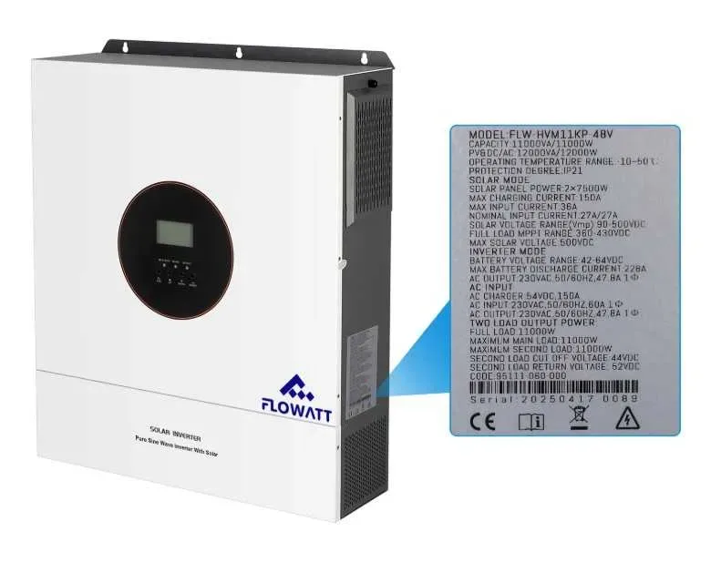 Гібридний інвертор Flowatt FLW-HWM11KP-48V (без WI-FI), 48В, 11 кВт Pa — фото 7
