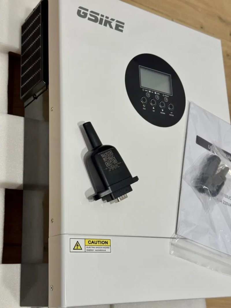 Гібридний інвертор GSL ENERGY GSIKE 6.2kW 48V WiFi (Новий) — фото 2