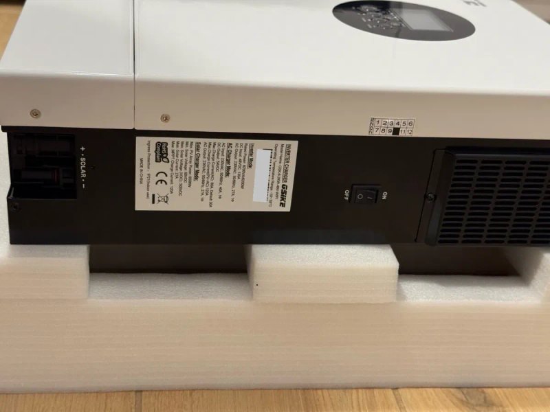 Гібридний інвертор GSL ENERGY GSIKE 6.2kW 48V WiFi (Новий) — фото 6