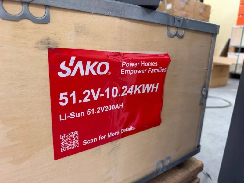 гібридний інвертор JSDSOLAR J6KHB — 6 кВт, 48 В; акумулятор SAKO Li-SUN — 10 кВт·год, 51,2 В, 200 А·год; — фото 7
