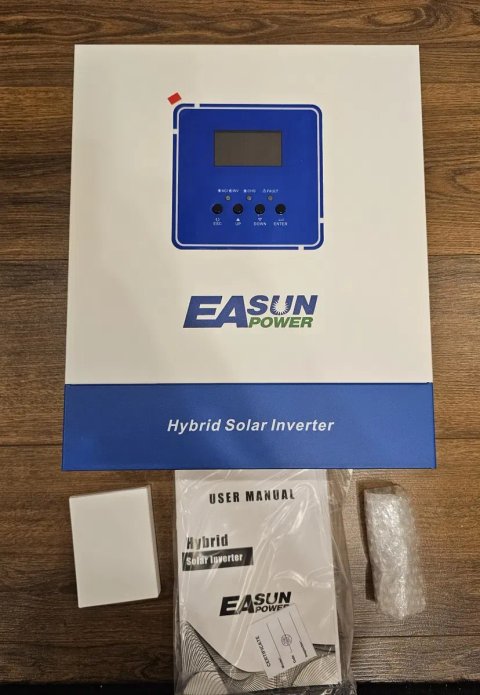 Гібридний інвертор сонячний EASUN 3.6kW 24V SMT-4KW-WIFI (3600W) Wi-Fi