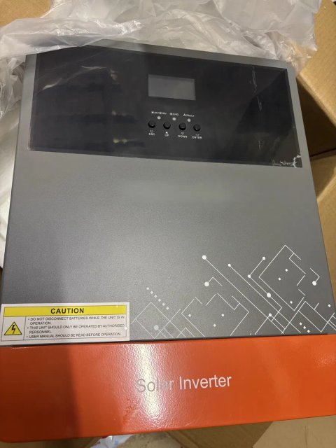 Гібридний сонячний інвертор 48v 6200W чиста синусоїда(6.2 кВт) НОВИЙ. В НАЯВНОСТІ! PowMr ecosun