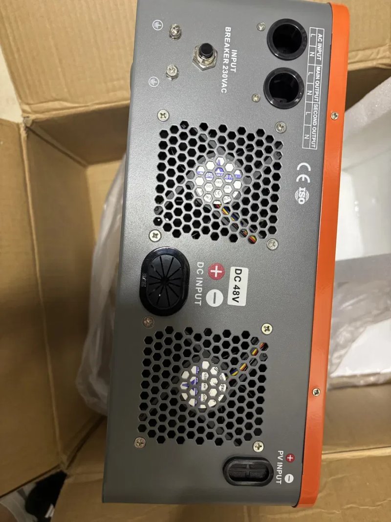 Гібридний сонячний інвертор 48v 6200W чиста синусоїда(6.2 кВт) НОВИЙ. В НАЯВНОСТІ! PowMr ecosun — фото 3