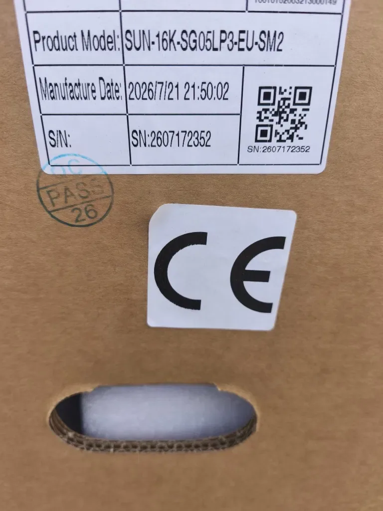 Гібридний сонячний інвертор (hybrid) Deye SUN-16K-SG05LP3-EU-SM2 16KW 48V 2 MPPT Wi-Fi 220/380V Трифазний — фото 2