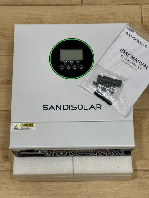 Гібридний сонячний інвертор Sandisolar 4.2kW 24V Чиста Синусоїда