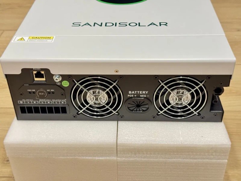Гібридний сонячний інвертор Sandisolar 4.2kW 24V Чиста Синусоїда — фото 4