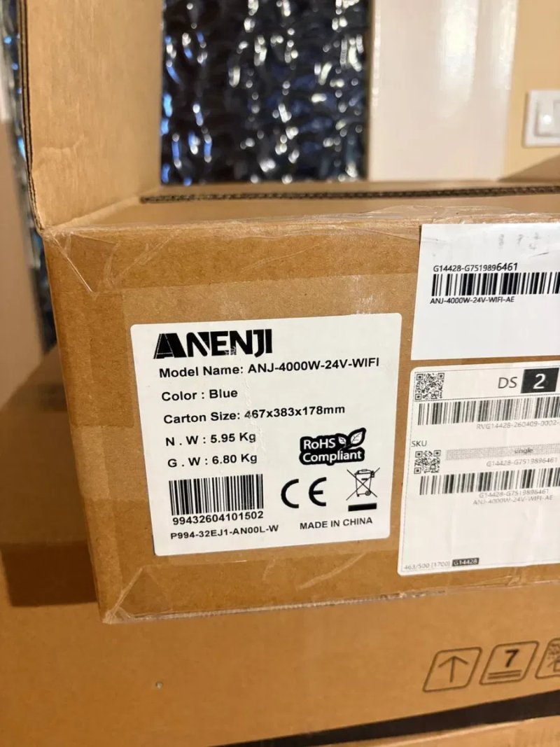 Гибридный солнечный инвертор ANENJI 4.2квт 24V 4200VA/4200V Wifi — фото 5