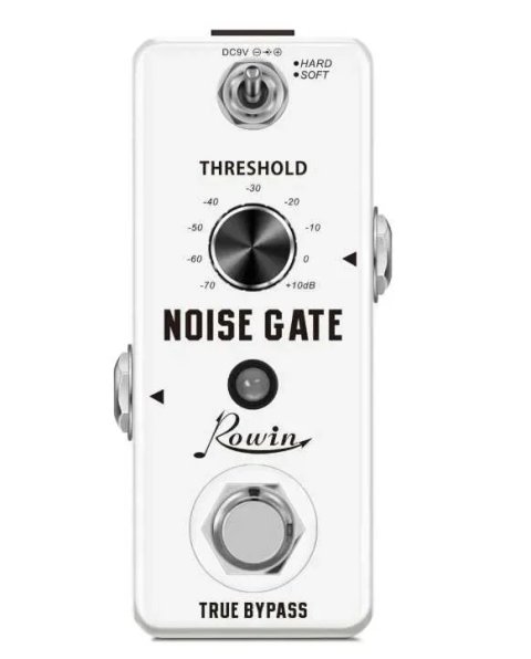 Гитарная педаль Шумодав Noise Gate Rowin. Самая необходимая педаль в педалборде Педаль реверберации M-VAVE Mini Universe. Патчи для соединения педалей