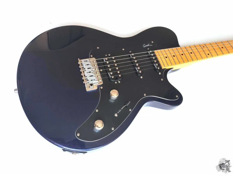 Godin SD model HSS '2007 Tremolo (USA made) Deep Blue Metallic — фото 4