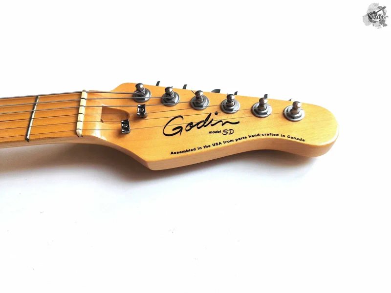 Godin SD model HSS '2007 Tremolo (USA made) Deep Blue Metallic — фото 5
