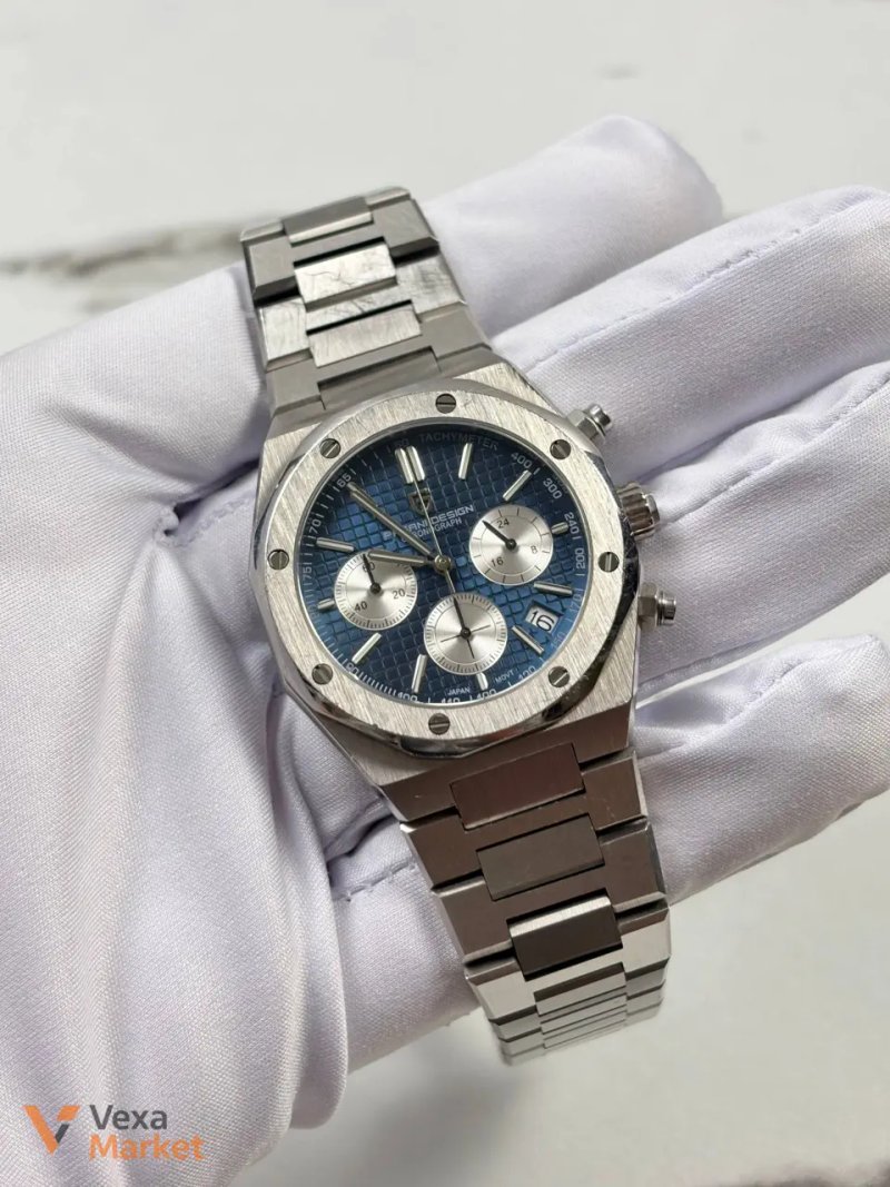 Годинник Pagani Design PD-1707 Silver-Blue — фото 3