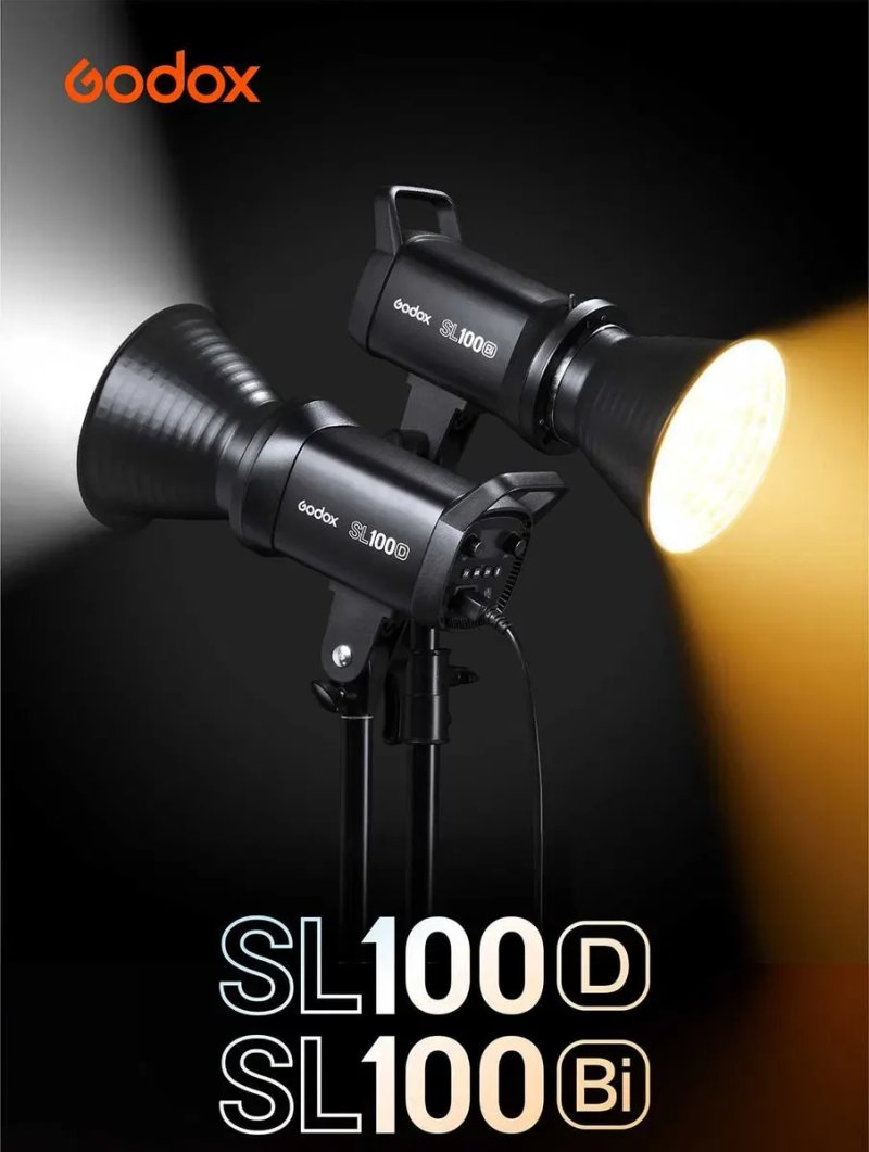 Godox LED студійне світло SL60IID SL60IIBi Sl100D SL100Bi SL150 — фото 2