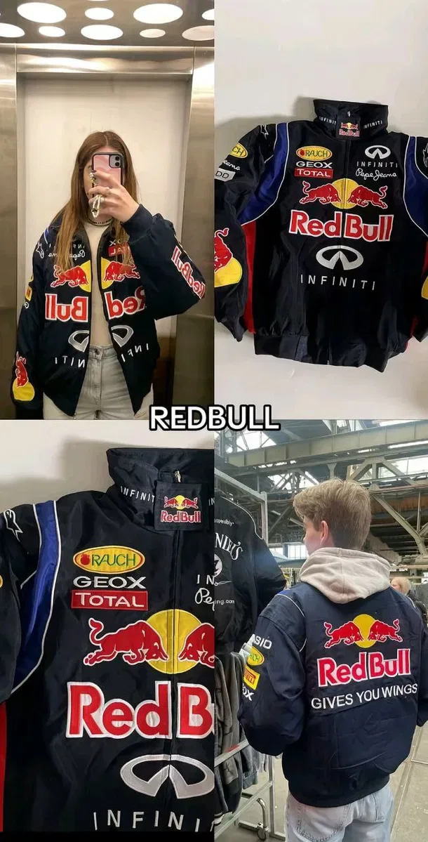 Гоночна куртка Red bull/бомбер Red Bull Racing/Red bull/Бомбер Редбул — фото 2