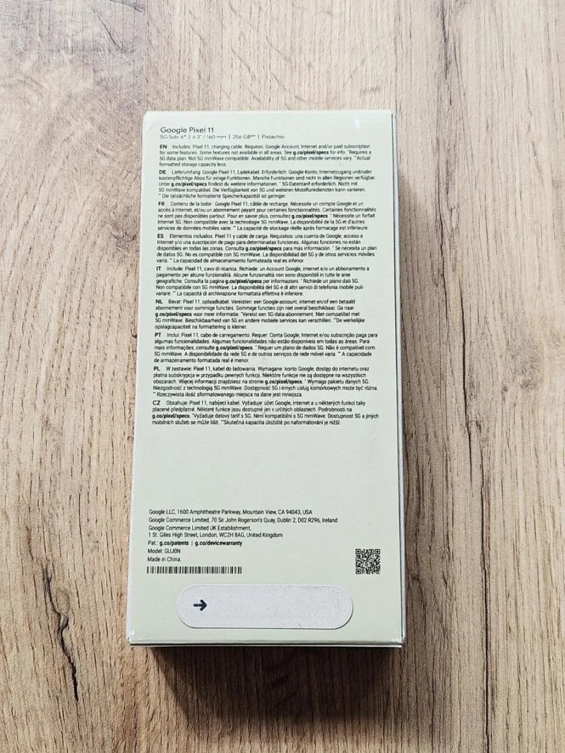 Google Pixel 11 256GB Pistachio. Європейська версія! Фізична сім та eSIM — фото 3