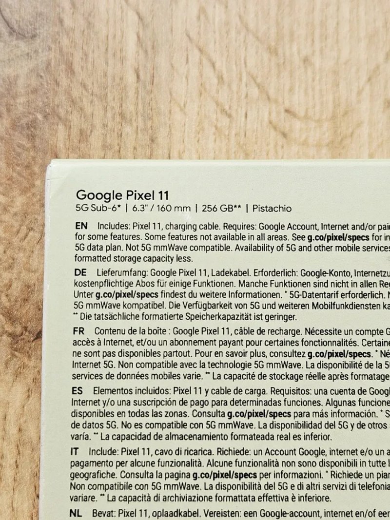 Google Pixel 11 256GB Pistachio. Європейська версія! Фізична сім та eSIM — фото 4