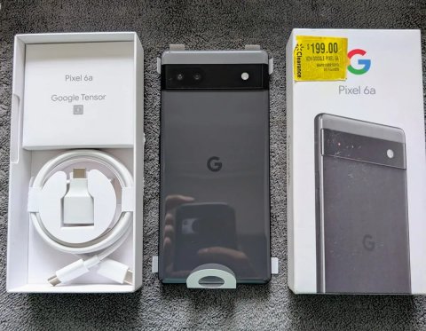 Google pixel 6a•6/128Gb•Black•eSim•Neverlock•13й Андроид •UNLOCKED•Новый!