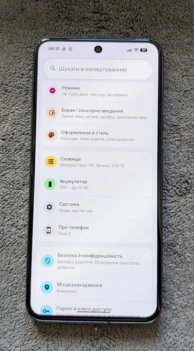 Google pixel 8•8/256Gb•120Hz•Black•OEM UNLOCKED•Android 17•Как Новый! — фото 6