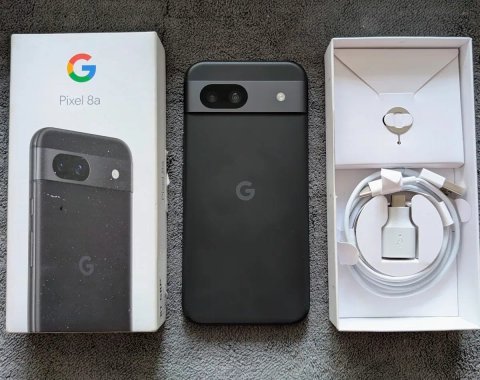 Google pixel 8a•8/128Gb•120Hz•Obsidian•Unlocked•Новый!
