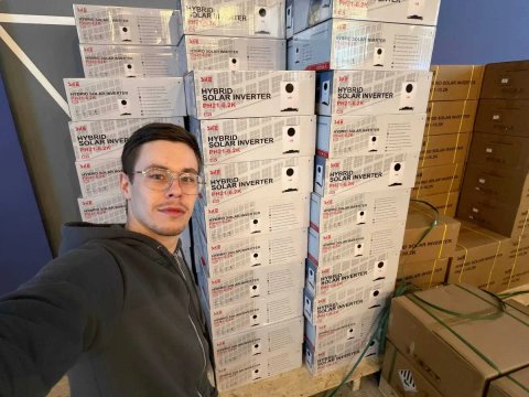 Готове рішення для дому інвертор SKE 6.2 кВт + батарея 5.12 кВт·год
