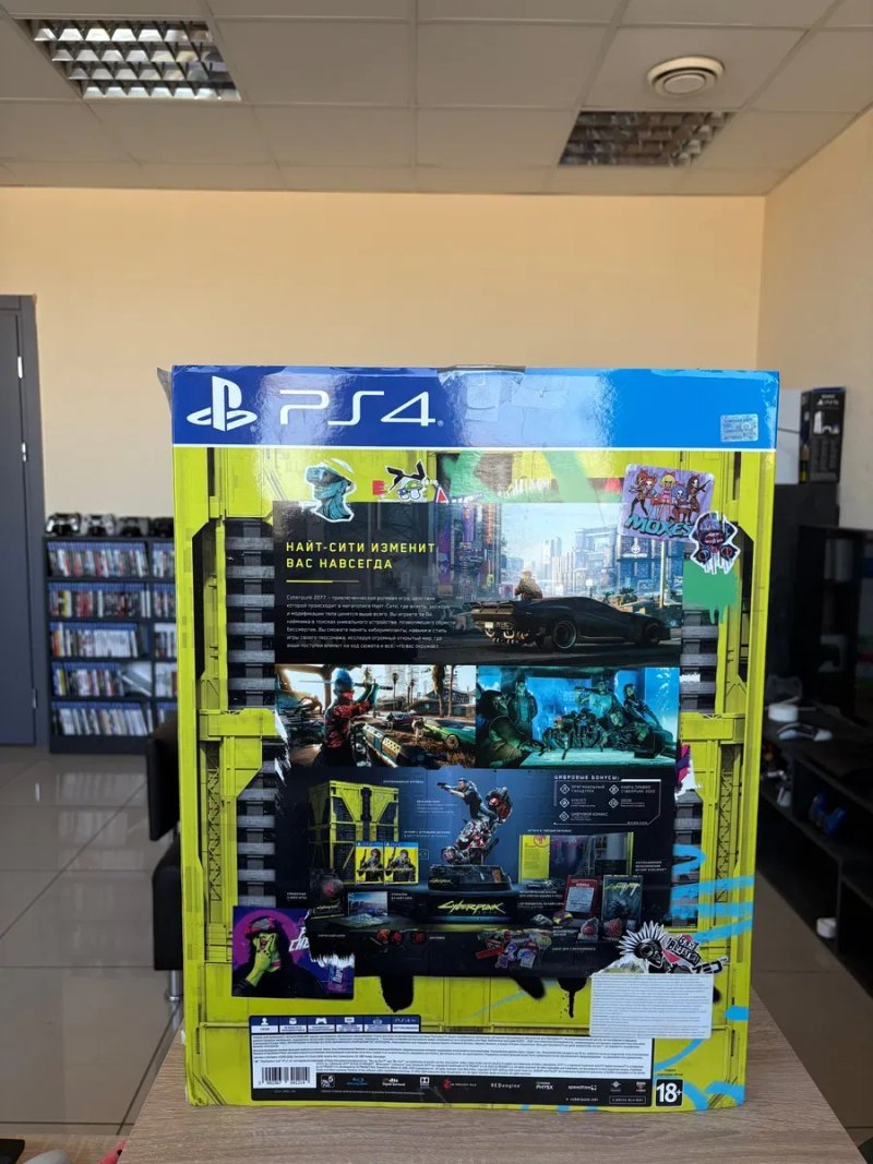 Гра Cyberpunk 2077 Collectors Edition на ps4,колекційне видання на пс4 — фото 2