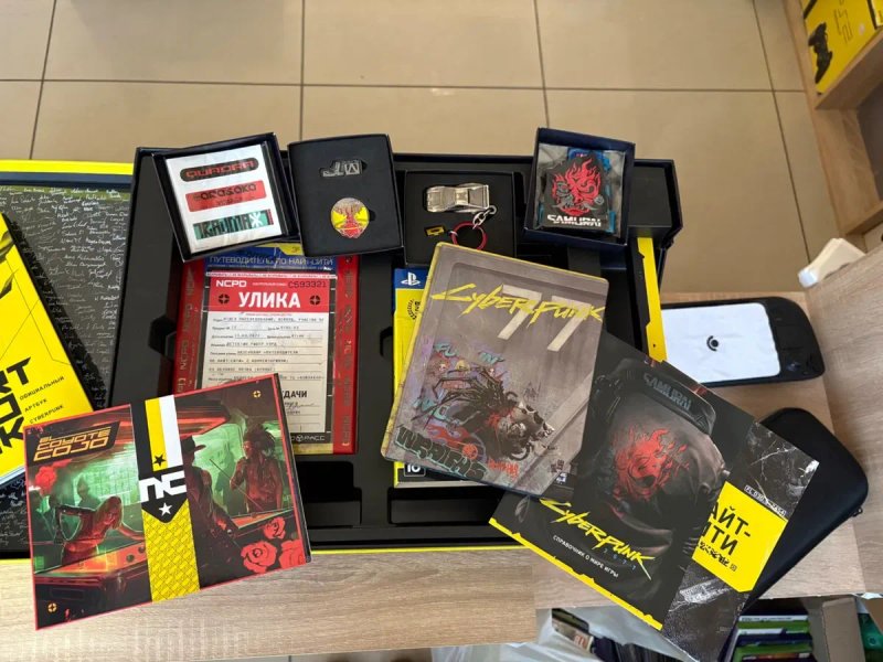 Гра Cyberpunk 2077 Collectors Edition на ps4,колекційне видання на пс4 — фото 4
