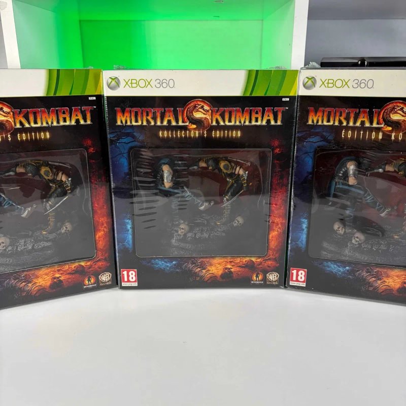 Гра Microsoft Xbox 360 Mortal Kombat 9 Сollector's Edition Оригінальне Колекційне видання Мортал Комбат 2011 асортимент ігри іксбокс 360 — фото 3