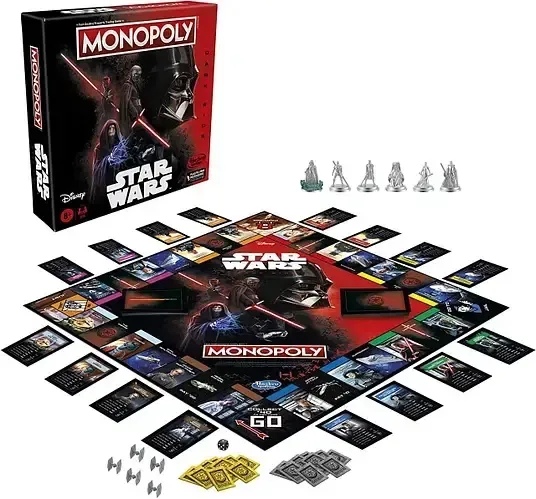 Гра Монополія Зоряні Війни Monopoly Star Wars Dark Side Hasbro — фото 3