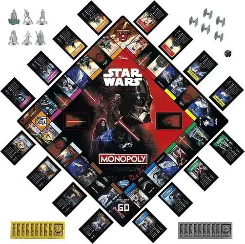 Гра Монополія Зоряні Війни Monopoly Star Wars Dark Side Hasbro — фото 4