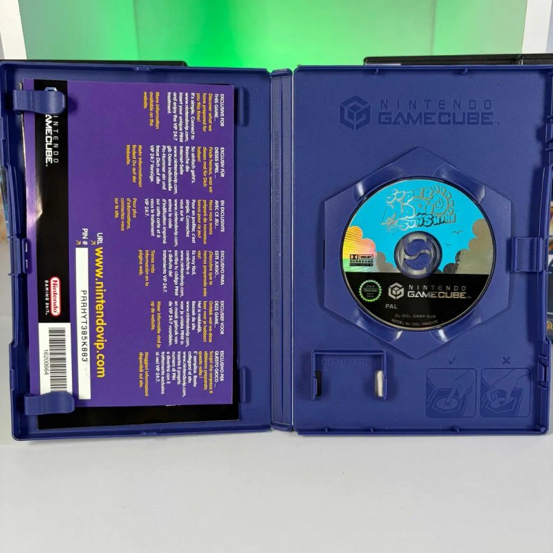Гра Nintendo GameCube Super Mario Sunshine Б/У ігра Нінтендо ГеймКьюб Супер Маріо Саншайн асортимент ігри Віі ГеймКуб Віі Ю — фото 3