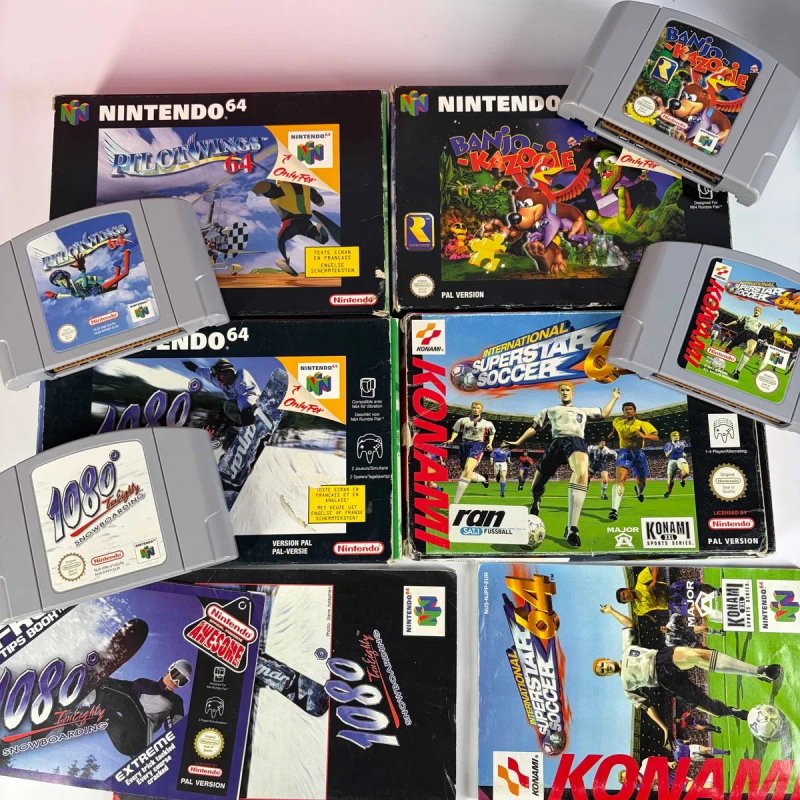 Гра Nintendo N64 Banjo-Kazooie + коробка Оригінальний картридж н64 банжо казуї асортимент ігри N64 — фото 4