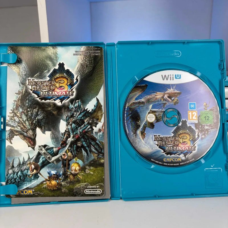 Гра Nintendo Wii U Monster Hunter 3 Ultimate Б/У оригінал Ігри Монстер Хантер 3 Ультімейт Віі Ю Асортимент Ігри Wii — фото 2