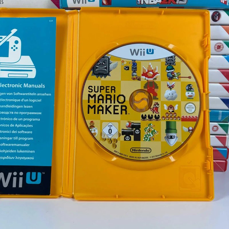 Гра Nintendo Wii U Super Mario Maker Б/У ігра Віі Ю Супер Маріо Мейкер оригінальні ігри іннтендо віі асортимент — фото 2