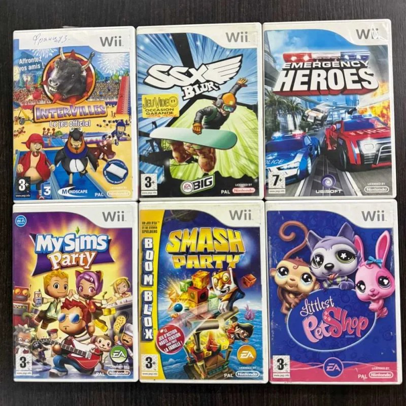 Гра Nintendo Wii в асортименті Б/У Оригінальні ігри Wii асортимент аксесуари консолі — фото 3