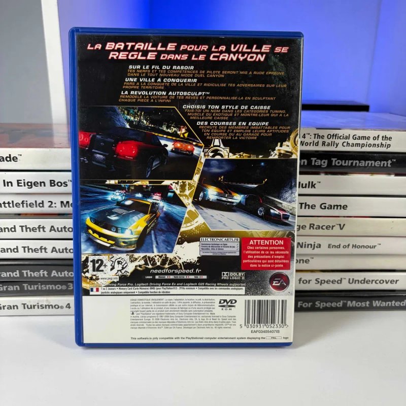 Гра PlayStation 2 Need for Speed: Carbon Б/У Оригінальна ігра ПС2 Нід Фор Спід Карбон NFS асортимент ігор — фото 2