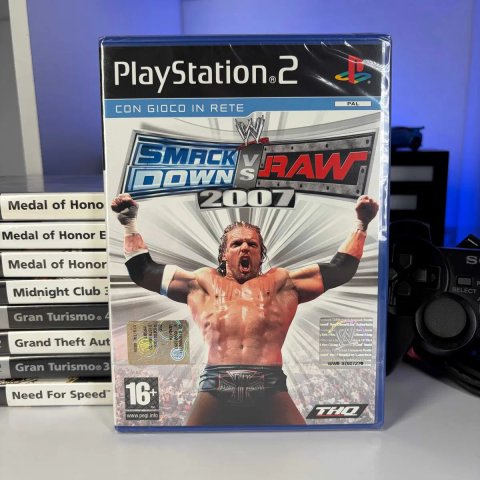 Гра PlayStation 2 WWE SmackDown vs. Raw 2007 Нова PS2 Оригінальна ігра Плейстейшен 2 Реслінг 2007 асортимент ігри ПС2