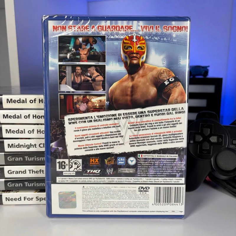 Гра PlayStation 2 WWE SmackDown vs. Raw 2007 Нова PS2 Оригінальна ігра Плейстейшен 2 Реслінг 2007 асортимент ігри  ПС2 — фото 2