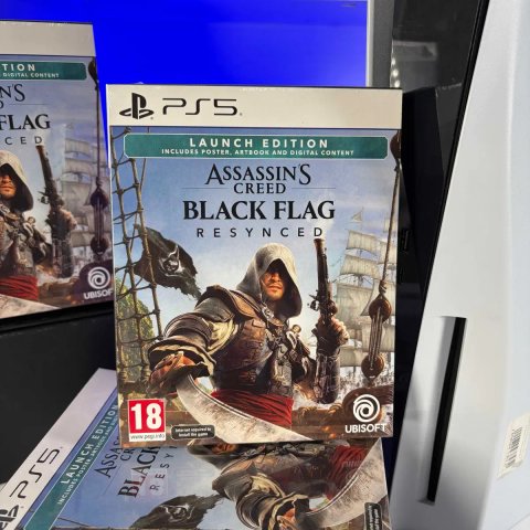 Гра PlayStation 5 Assassin's Creed Black Flag Resynced Launch Edition Асасінс Крід 4 Чорний Флаг ПС5 асортимент ігор PS5